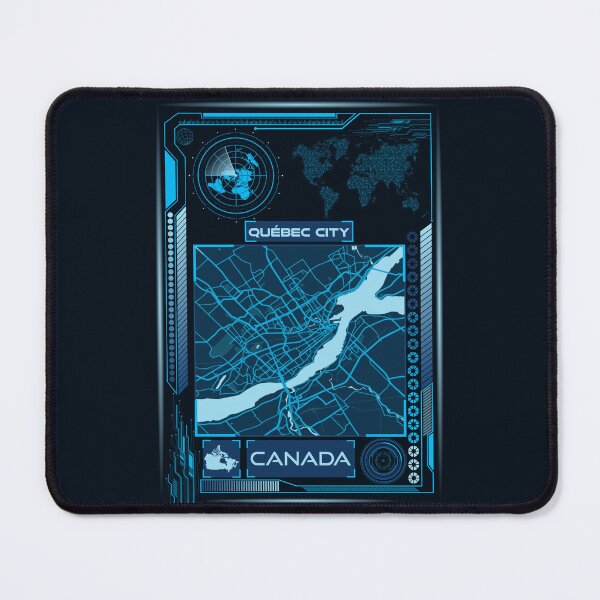 Item preview, QUEBEC CITY MAP CANADA designed and sold by hatimelhag.