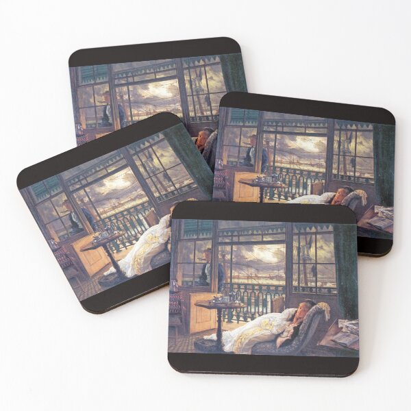 Item preview, 'A Storm Moves Over' by Tissot (Reprint)  designed and sold by Classic Visions Gallery.