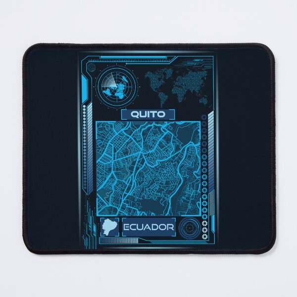 Item preview, QUITO MAP ECUADOR designed and sold by hatimelhag.