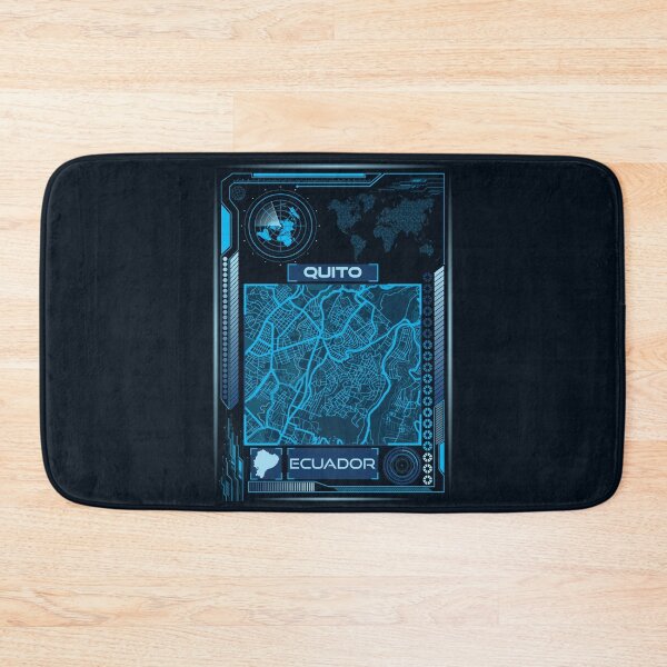 Item preview, QUITO MAP ECUADOR designed and sold by hatimelhag.