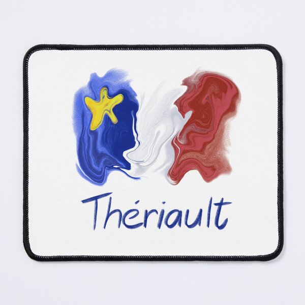 Item preview, Acadian Flag pastel liquid Thériault - Drapeau acadien liquide pastel Thériault designed and sold by ColoursOfFrance.