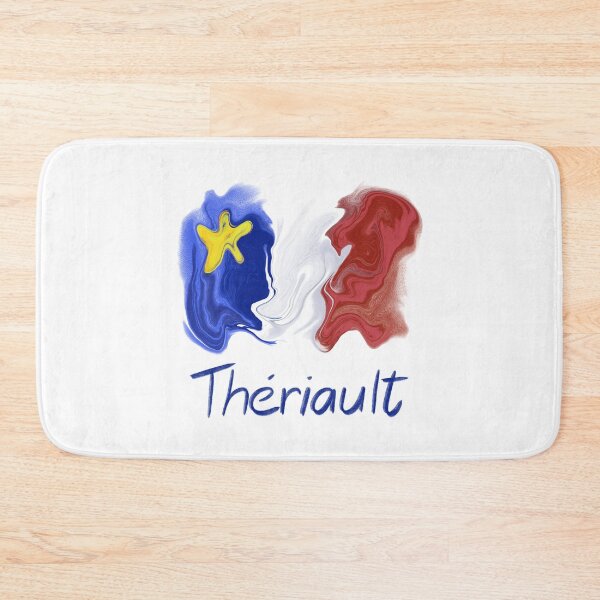 Item preview, Acadian Flag pastel liquid Thériault - Drapeau acadien liquide pastel Thériault designed and sold by ColoursOfFrance.