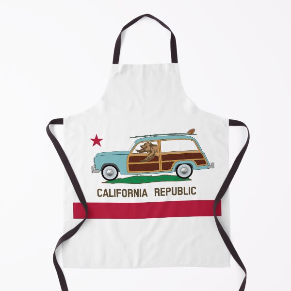 Item preview, California State Woodie Flag designed and sold by Waves.