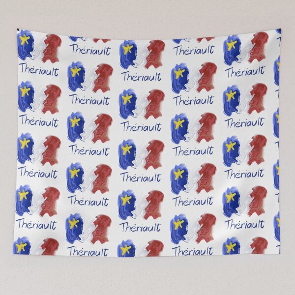 Artikelvorschau, Acadian Flag pastellfarbene Flüssigkeit Thériault - Drapeau acadien liquide pastel Thériault entworfen und verkauft von ColoursOfFrance.