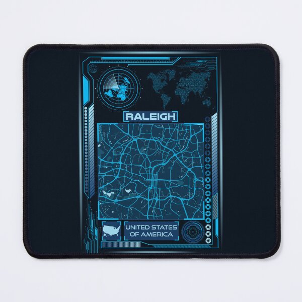 Item preview, RALEIGH MAP USA designed and sold by hatimelhag.
