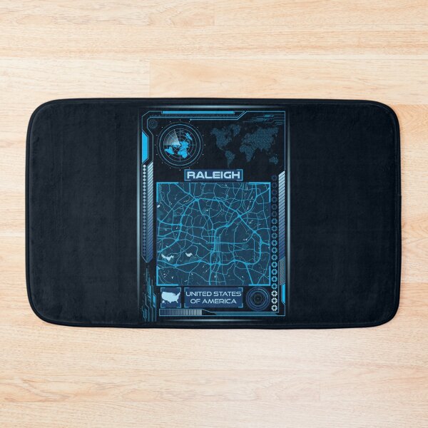 Item preview, RALEIGH MAP USA designed and sold by hatimelhag.