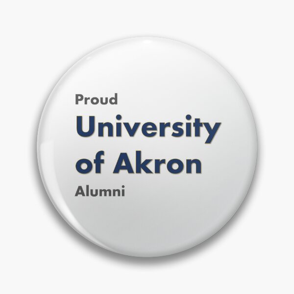 Item preview, Proud University of Akron Alumni designed and sold by STMCreative.
