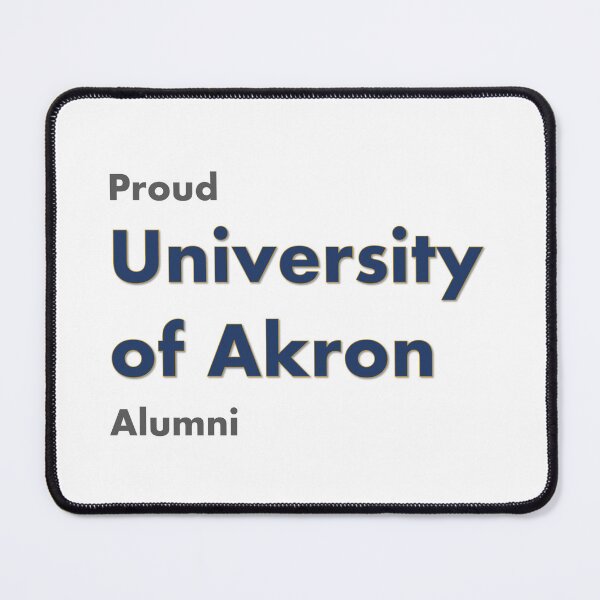 Item preview, Proud University of Akron Alumni designed and sold by STMCreative.