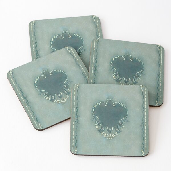 Aperçu de l'œuvre Motif gris et bleu simple créée et vendue par CatbellyDesigns.