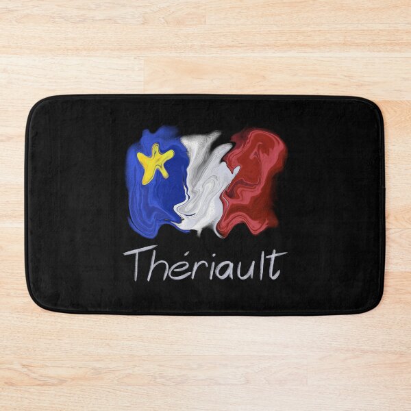 Item preview, Acadian Flag pastel liquid Thériault - Drapeau acadien liquide pastel Thériault designed and sold by ColoursOfFrance.