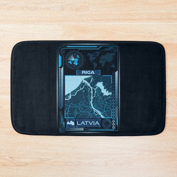 Item preview, RIGA MAP LATVIA designed and sold by hatimelhag.