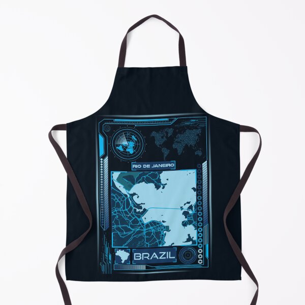 Item preview, RIO DE JANEIRO MAP BRAZIL designed and sold by hatimelhag.