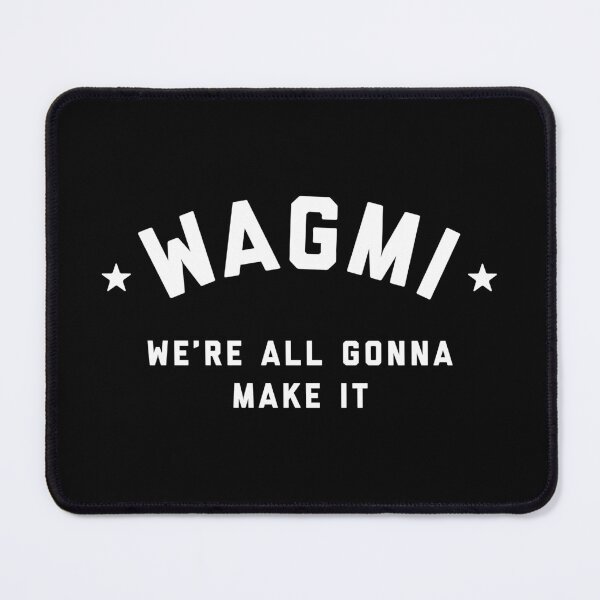 Item preview, WAGMI college style designed and sold by heyluckyseven.