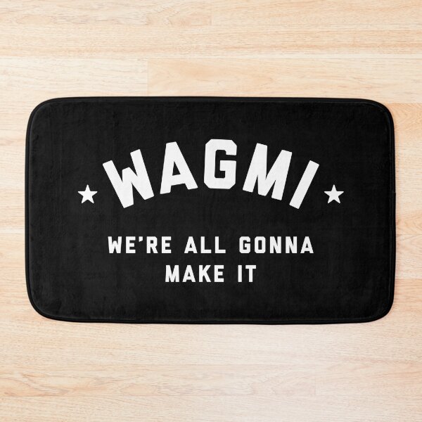 Item preview, WAGMI college style designed and sold by heyluckyseven.