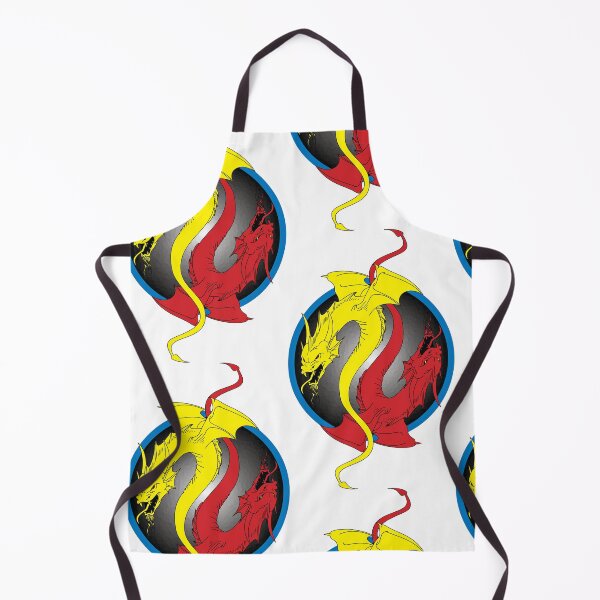 Item preview, Red & Yellow Yin Yang Dragons designed and sold by Waves.