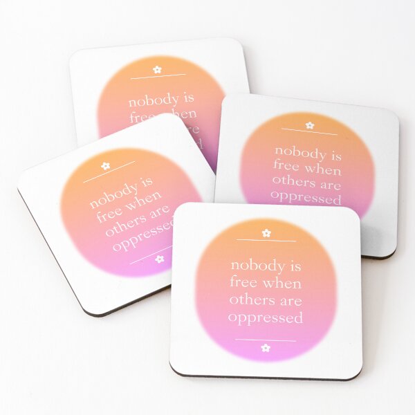 Item preview, Nobody Is Free When Others Are Oppressed designed and sold by Picket Club.