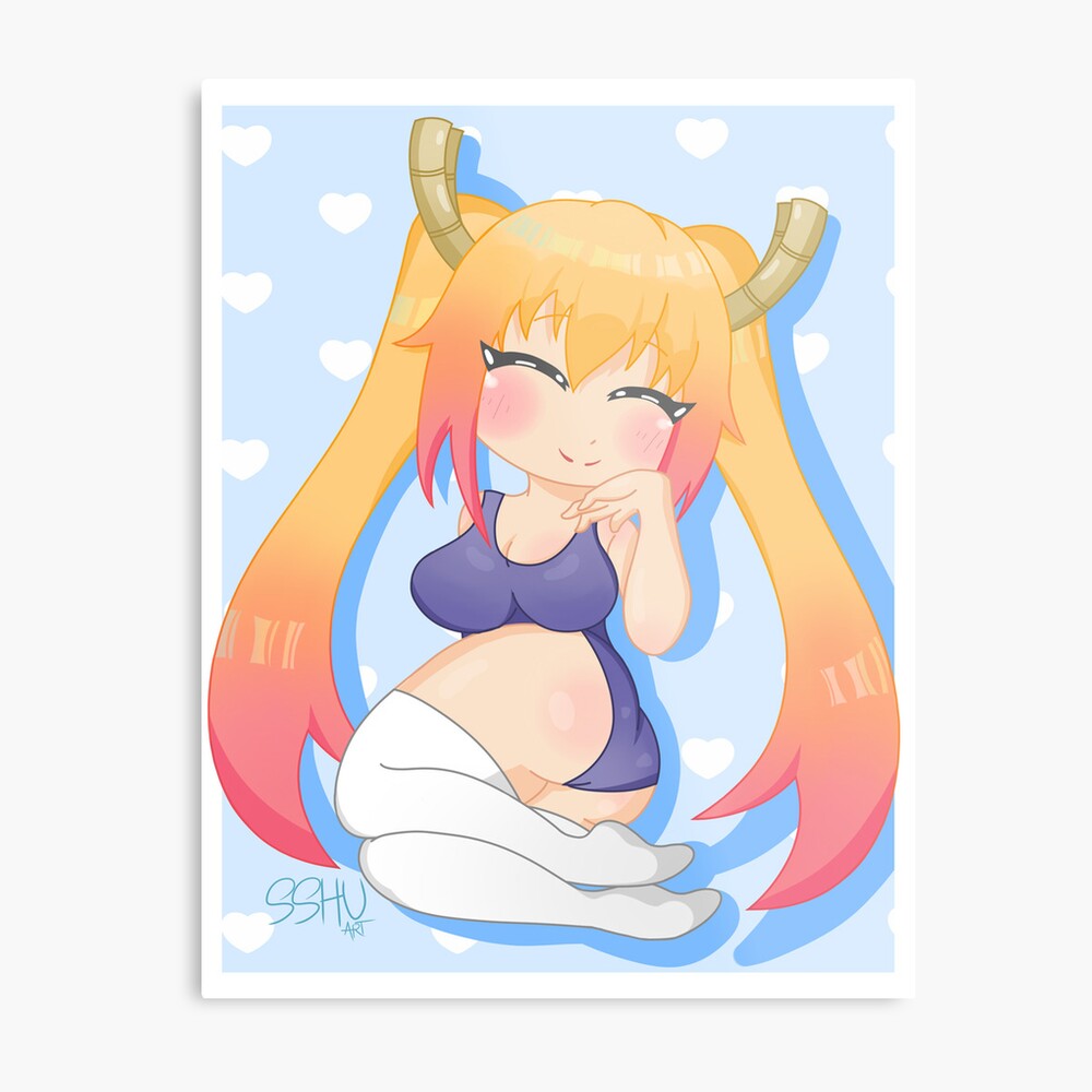 Miss Kobayashi´s Maid Dragon ♥ Tohru Sama ♥ Anime Photographic Print by  SshuDraws | Redbubble