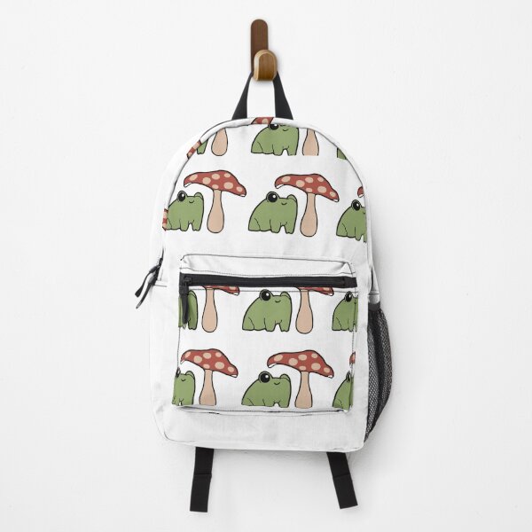 Item preview, Frog and Mushroom Pattern- Transparent Background designed and sold by PricklyPoppy.