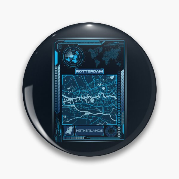 Item preview, ROTTERDAM MAP NETHERLANDS designed and sold by hatimelhag.