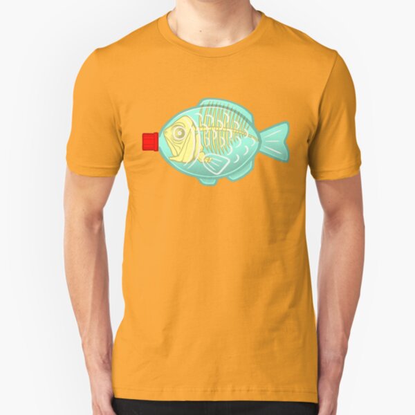 Dead Sushi Soy Fish Slim Fit T-Shirt