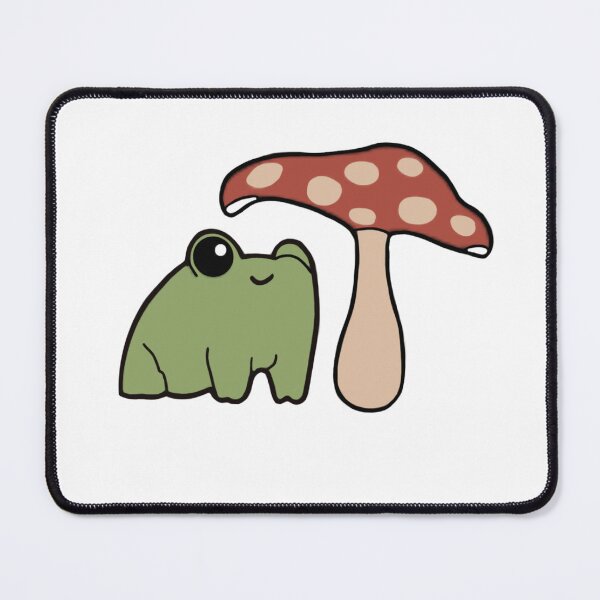 Item preview, Single Frog and Mushroom designed and sold by PricklyPoppy.