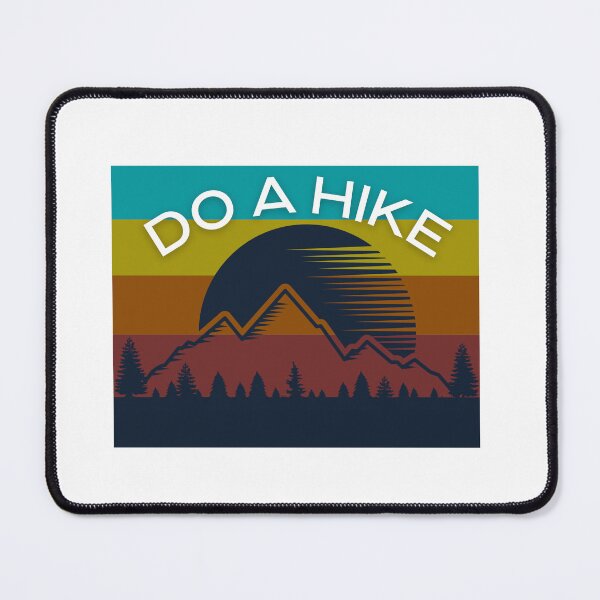 Item preview, Retro Adventure Do A Hike Mountain Climber Art Designs designed and sold by Manilyn0907.