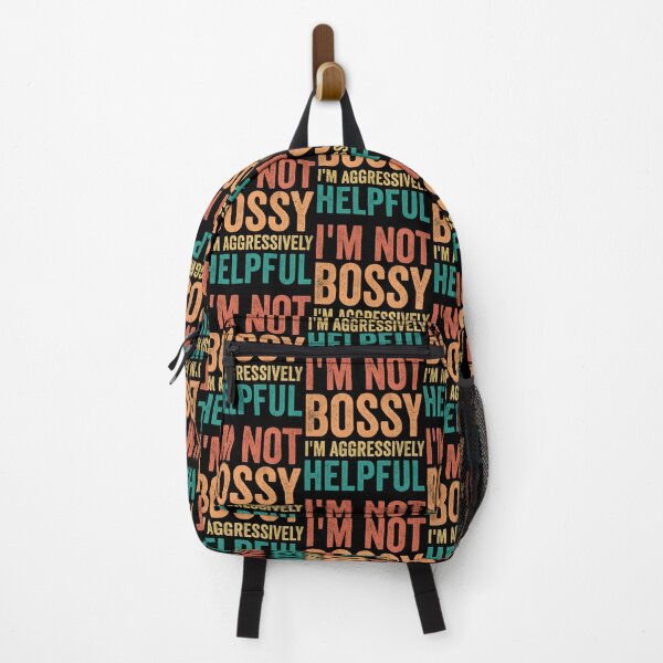 Item preview, I’m not bossy I’m aggressively helpful Vintage Retro designed and sold by AdalineFranecki.