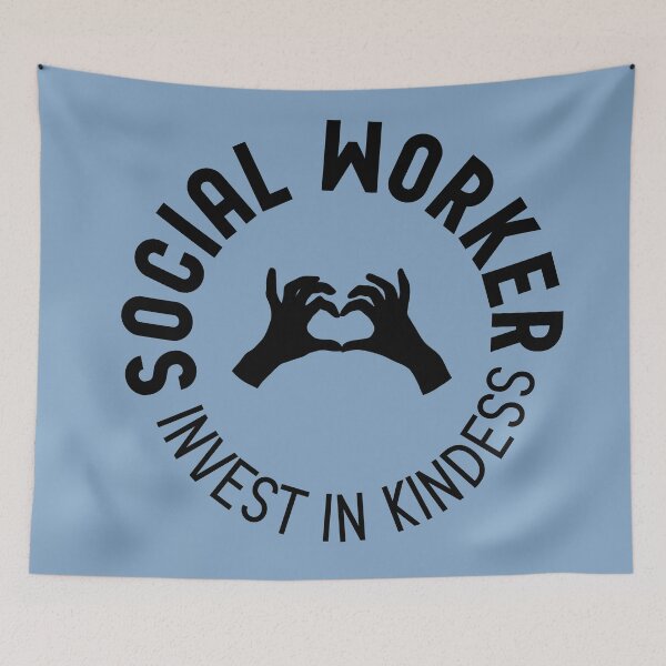 Item preview, Social Worker Invest in Kindness designed and sold by AshTreeCrtvCo.