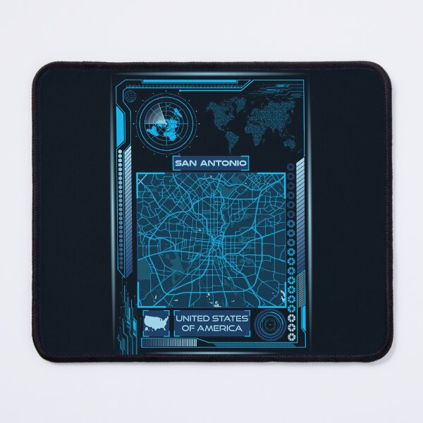 Item preview, SAN ANTONIO MAP USA designed and sold by hatimelhag.