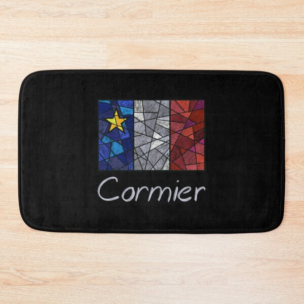 Item preview, Acadian Flag pastel mosaic Cormier  - Drapeau acadien mosaïque pastel vitrail Cormier designed and sold by ColoursOfFrance.