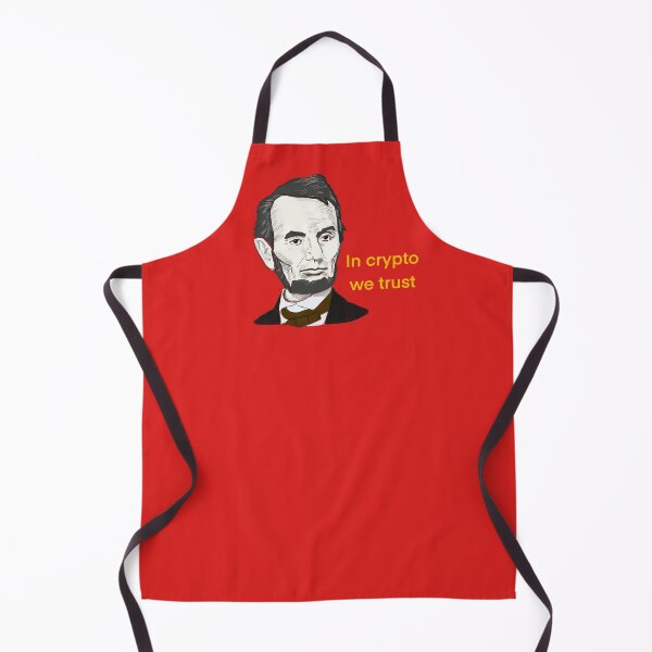 Item preview, Abraham Lincoln calls to trust in crypto. In crypto we trust.  designed and sold by Shmuk.
