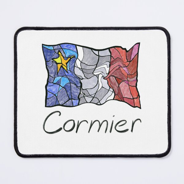 Item preview, Acadian Flag pastel liquid mosaic Cormier - Drapeau acadien mosaïque liquide pastel vitrail Cormier designed and sold by ColoursOfFrance.