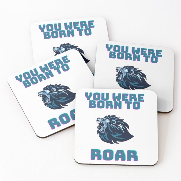 Item preview, YOU WERE BORN TO ROAR designed and sold by forgodandcountr.