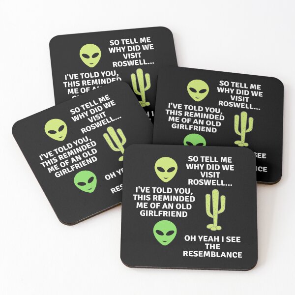 Item preview, Two aliens discussing why they visited Roswell designed and sold by Vicente Saenz jr.