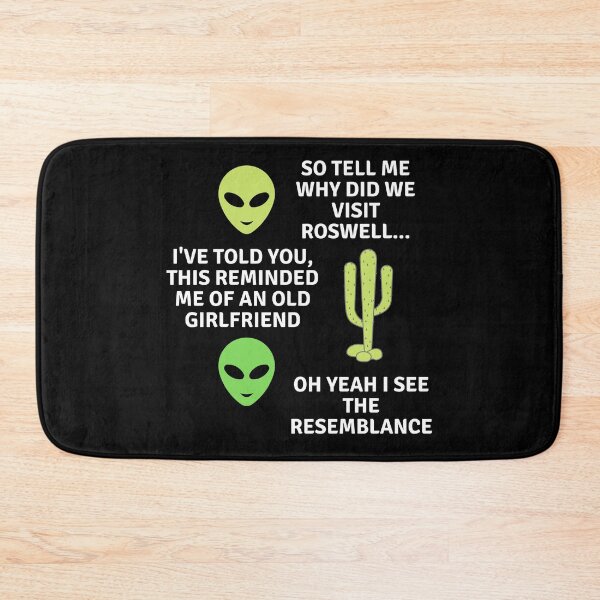 Item preview, Two aliens discussing why they visited Roswell designed and sold by Vicente Saenz jr.