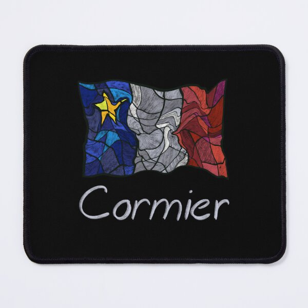 Item preview, Acadian Flag pastel liquid mosaic Cormier - Drapeau acadien mosaïque liquide pastel vitrail Cormier designed and sold by ColoursOfFrance.