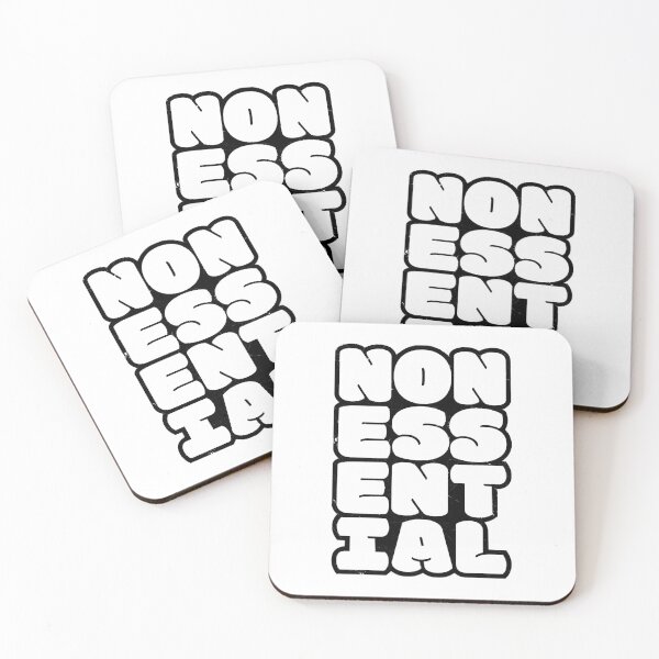 Item preview, Non-Essential (outlined)  designed and sold by goshan8.
