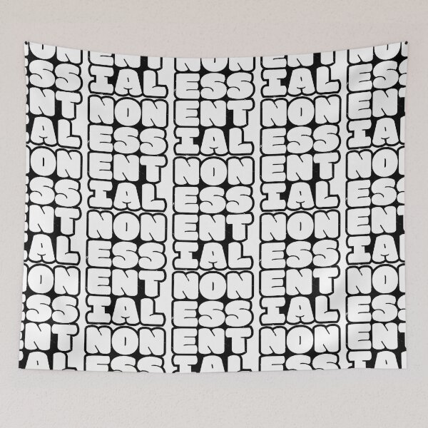 Item preview, Non-Essential (outlined)  designed and sold by goshan8.