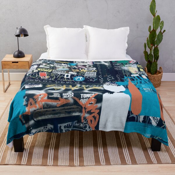 Item preview, Graffiti Blue Street Art, Irena Orlov designed and sold by Irena Orlov.