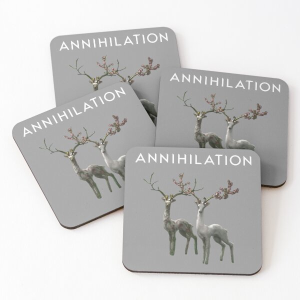 Item preview, Annihilation Deer (White Title) designed and sold by Devin Vahl.