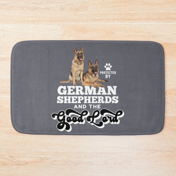 Item preview, Protected By German Shepherd And The Good Lord designed and sold by momofdoggos.