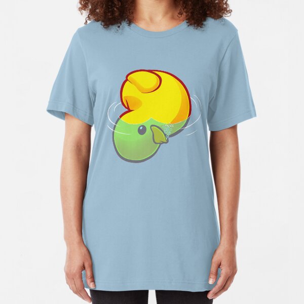 Drowning Rubber Ducky Slim Fit T-Shirt