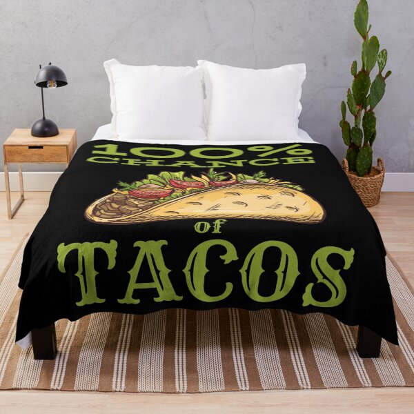 Item preview, 100 Percent Chance of Tacos / Taco Tuesday Shirt / Funny Taco Gift / Taco Lover Design / Mexican Food Gift designed and sold by Adonalyn.