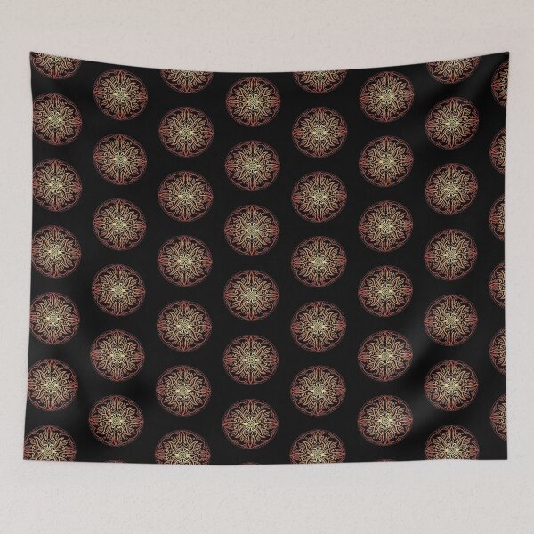 Item preview, Mandala de llamas designed and sold by Ejoyful.