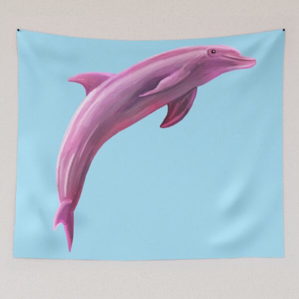 Item preview, Leaping Pink Porpoise  designed and sold by Deborah Camp.