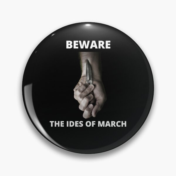Item preview, Beware The Ides of March White Letter Design designed and sold by podguy.