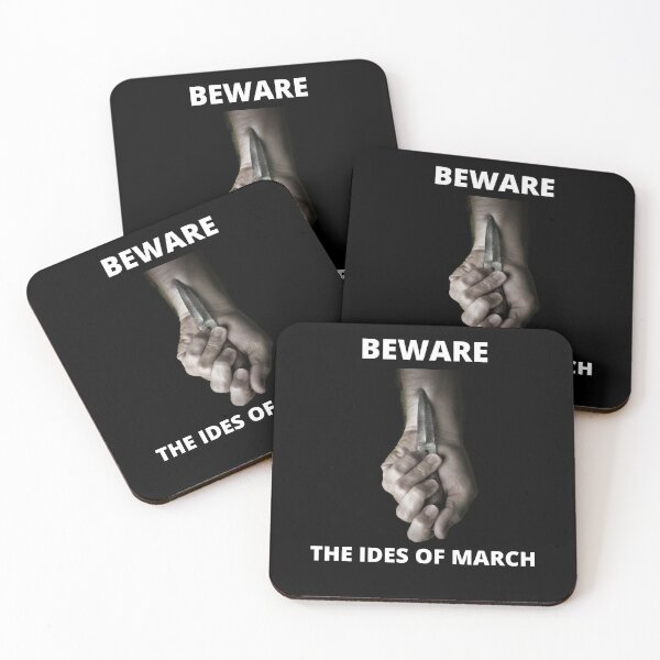 Item preview, Beware The Ides of March White Letter Design designed and sold by podguy.