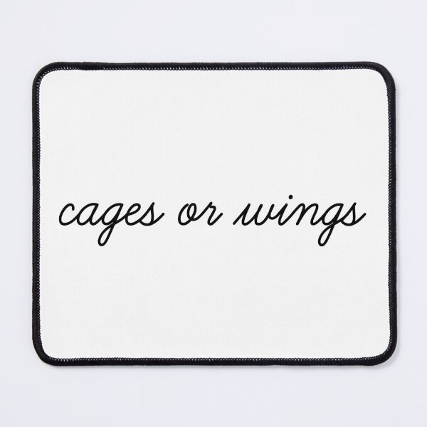 Item preview, Cages or wings tick tick boom lyrics designed and sold by molscott.