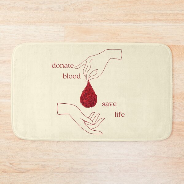 Item preview, donate blood save life designed and sold by Trash-Wares.