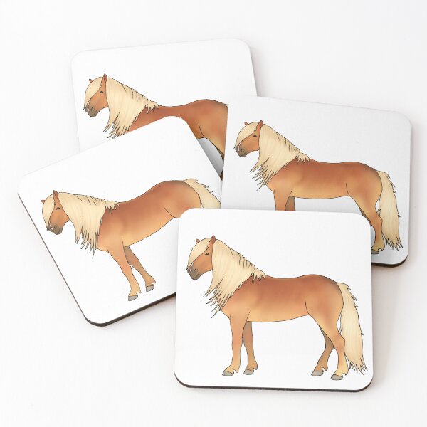 Item preview, Cute Haflinger Horse designed and sold by theaadesigns.